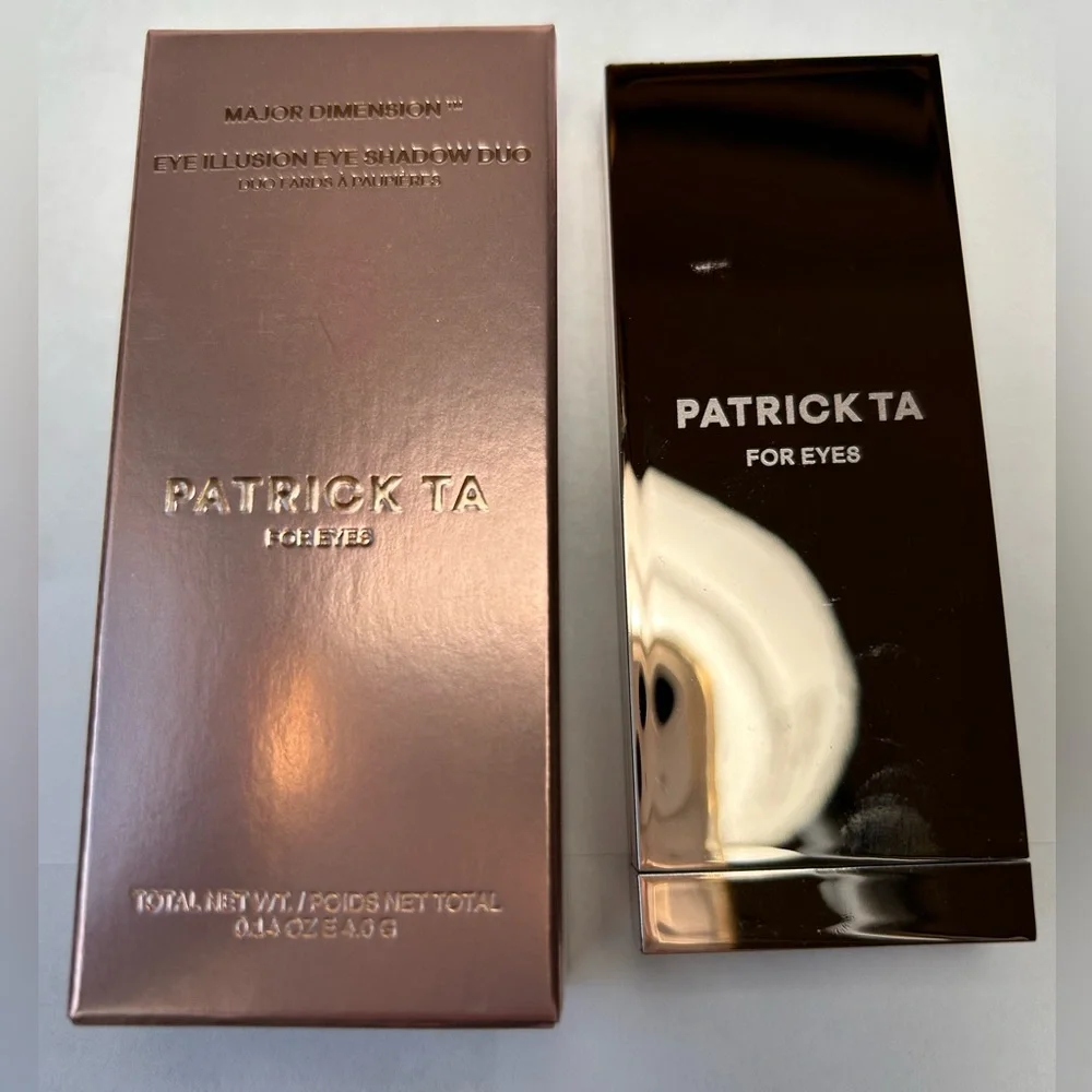 NWT🌷Patrick Ta Major Dimension Eye Illusion Eyeshadow Duo in “I’m With Her”